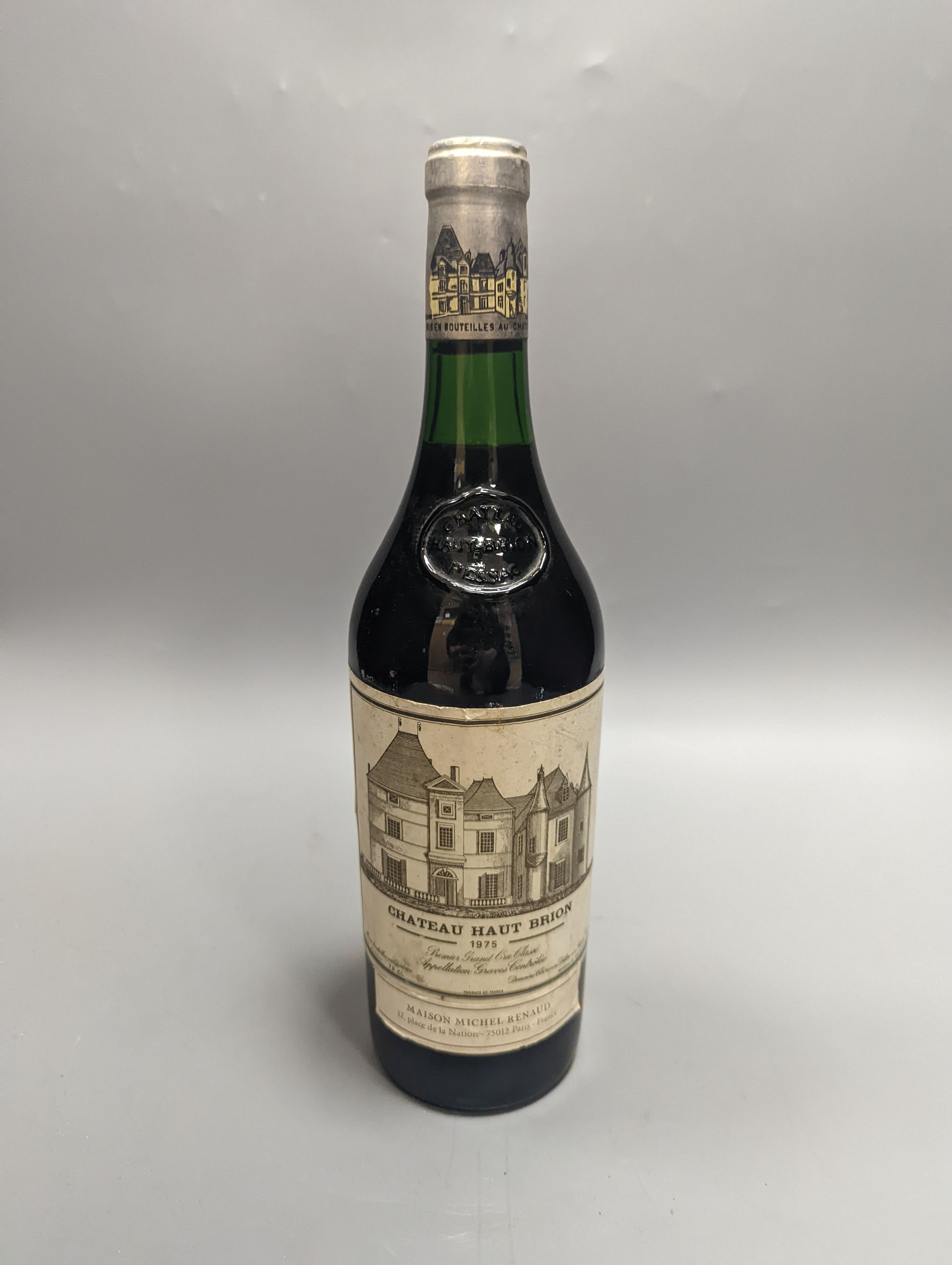 One bottle of Chateau Haut Brion 1975
